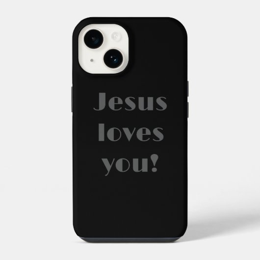 イエスはあなたを愛しています！Case-Mate iPhoneケース iPhone 14ケース (裏面)