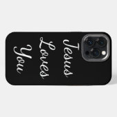 イエスはあなたを愛しています iPhoneケース (裏面横)