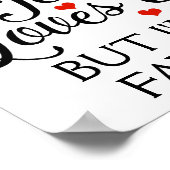 イエスはあなたを愛しているが、私は彼お気に入りのだ ポスター (角)