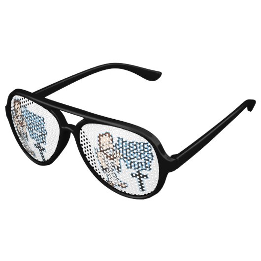 イエスはあなたを愛している アビエーターサングラス (アングル)