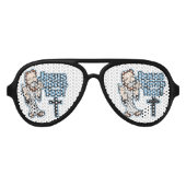 イエスはあなたを愛している アビエーターサングラス (正面)