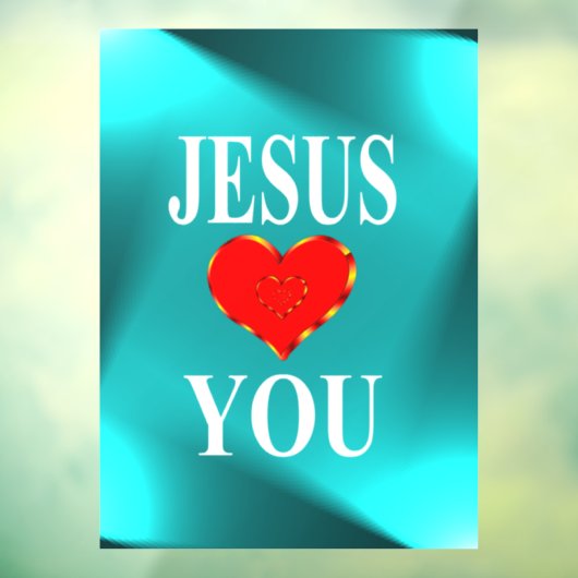 イエスはあなたを愛している ウィンドウサイン (シート3)