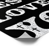 イエスはあなたを愛している キリスト教の十字架信仰 ポスター (角)