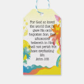 イエスはあなたを愛している！ギフトラベル ギフトタグ (裏面)