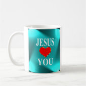 イエスはあなたを愛している コーヒーマグカップ (左)