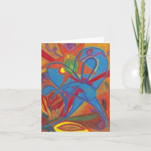 "イエスはあなたを愛している" サンキューカード (正面)