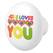 イエスはあなたを愛している セラミックノブ (右)