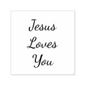 イエスはあなたを愛している セルフインキングスタンプ (デザイン)