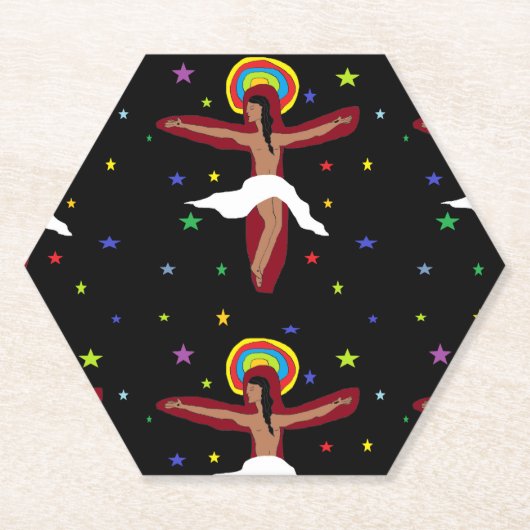 イエスはあなたを愛している ペーパーコースター (正面)