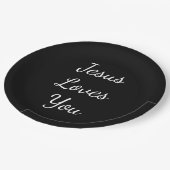イエスはあなたを愛している ペーパープレート (アングル)