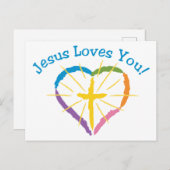 イエスはあなたを愛している ポストカード (正面/裏面)