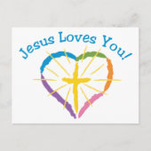 イエスはあなたを愛している ポストカード (正面)
