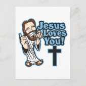 イエスはあなたを愛している ポストカード (正面)