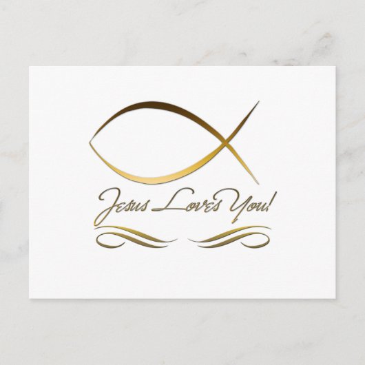 イエスはあなたを愛している ポストカード (正面)