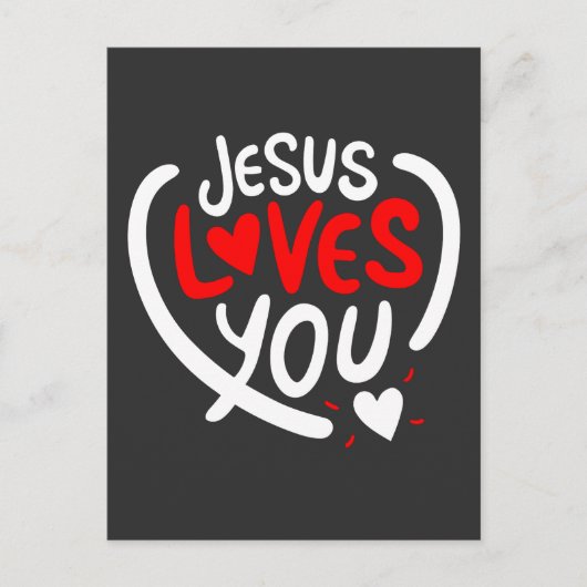 イエスはあなたを愛している ポストカード (正面)