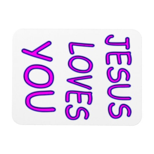 イエスはあなたを愛している マグネット (横)