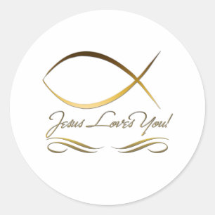 イエスはあなたを愛している ラウンドシール