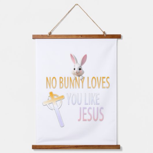 イエスはあなたを愛している 吊り下げ型タペストリー (正面)