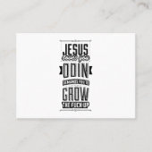 イエスはあなたを愛している 名刺 (正面)