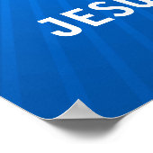 イエスはあなたを愛している |宗教十字架 ポスター (角)