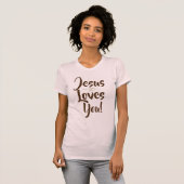 イエスはあなたを愛している Tシャツ (正面フル)