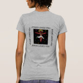 イエスはあなたを愛している Tシャツ (裏面)