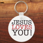 イエスはあなたを愛してる! キーホルダー (正面)