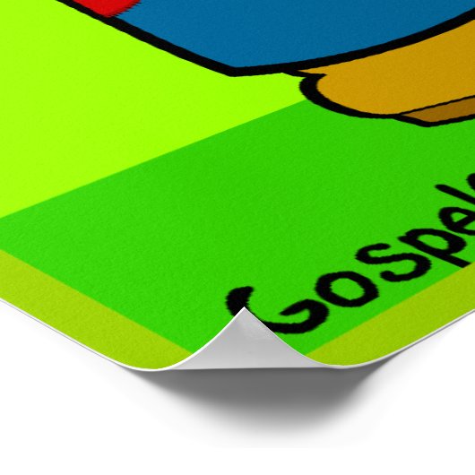 イエスはあなたを愛してる！ ポスター (角)