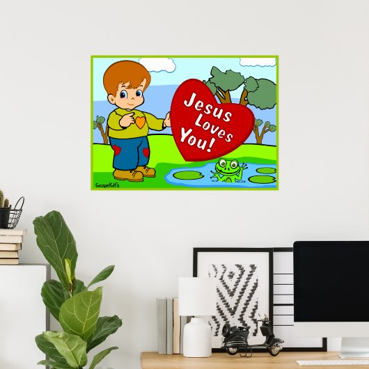 イエスはあなたを愛してる！ ポスター (ホームオフィス)