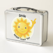 イエスはあなたを愛してる！ メタルランチボックス (裏面)