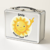 イエスはあなたを愛してる！ メタルランチボックス (正面)