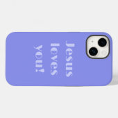 イエスはあなたを愛してる! Case-Mate iPhoneケース (裏面 (横))