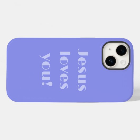 イエスはあなたを愛してる！ Case-Mate iPhoneケース (裏面 (横))