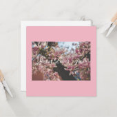 イエスはあなたを愛するフラットグリーティングカード カード (正面/裏面インサイチュ)