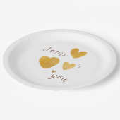 イエスはあなたを愛する紙プレート モダン ペーパープレート (アングル)