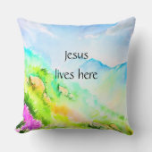 イエスはここに住んでいる クッション (正面)