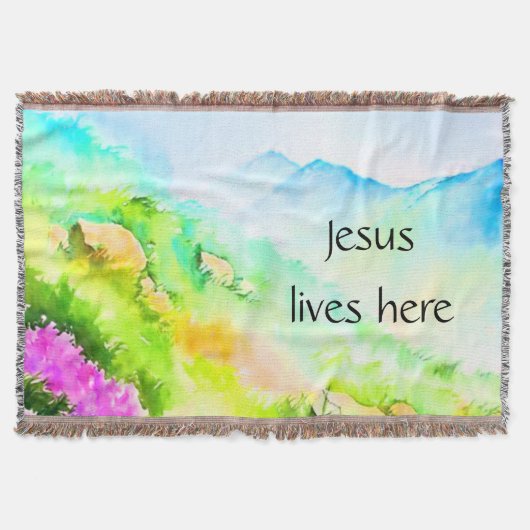 イエスはここに住んでいる スローブランケット (正面)