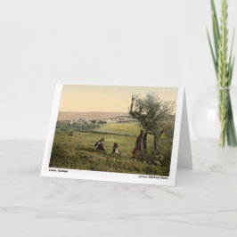 イエスはここに歩いた：ガリラヤ，カナ カード