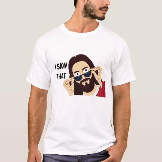 イエスはそれを見た Tシャツ (正面)