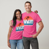 イエスはどうするだろうか 愛を優先する WWJD HWLF Tシャツ (ユニセックス)