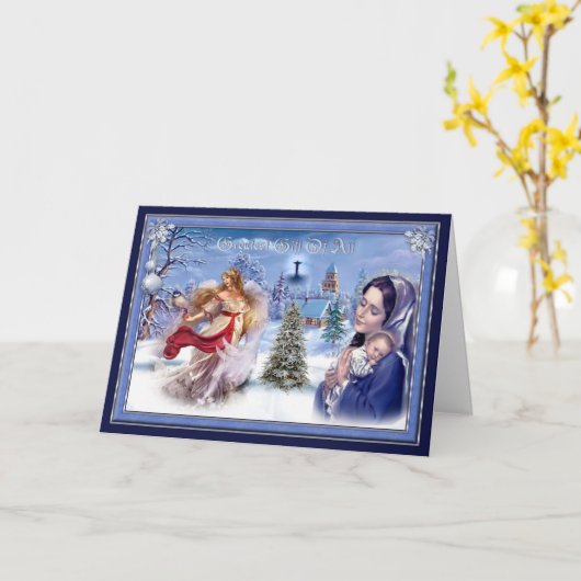 イエスはもっとも偉大あらゆる挨拶の贈り物 カード (黄色い花)