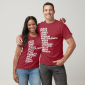 イエスはイエスと十二人の弟子を使う Tシャツ (ユニセックス)