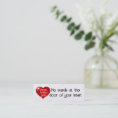 イエスはカードを愛している スキニー名刺 (スタンド正面)