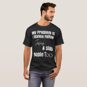 イエスはキリスト教の宗教であるリズンを持っている Tシャツ (正面フル)