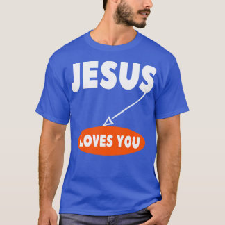 イエスはキリスト教の福音主義の救いを愛している Tシャツ