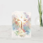 イエスはキリスト教の賛美歌を全て受け取った カード (裏面)