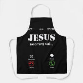 イエスはキリスト教を信仰と呼んでいる エプロン (正面)