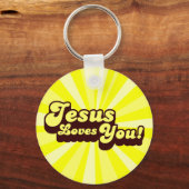 イエスはキーチェーンを愛している キーホルダー (正面)