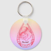 イエスはクリスチャンを泣いた キーホルダー (正面)