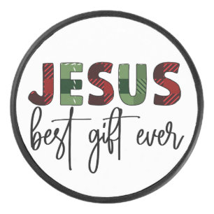 イエスはクリスチャン最高のスクリスチャンの賜物である アイスホッケーパック